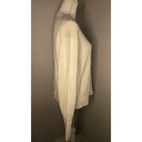 Proenza Shouler designer knit Merino wool plain sweater lg - Picture 9 of 14